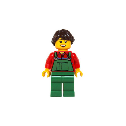 Конструктор LEGO Overalls Farmer Green 1 деталей (hol038)