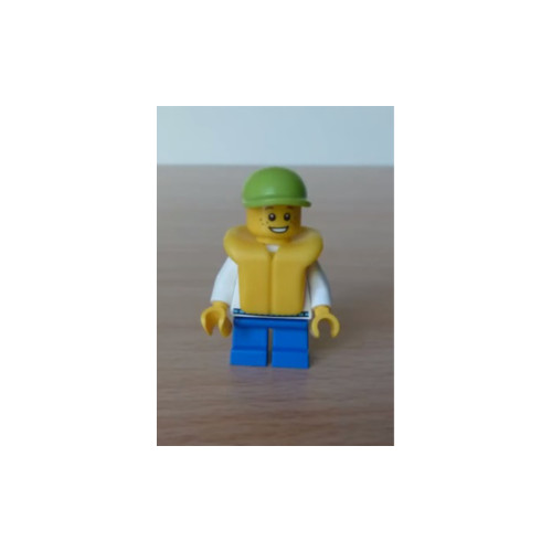 Конструктор LEGO White Hoodie with Blue Pockets 1 деталей (cty0229)