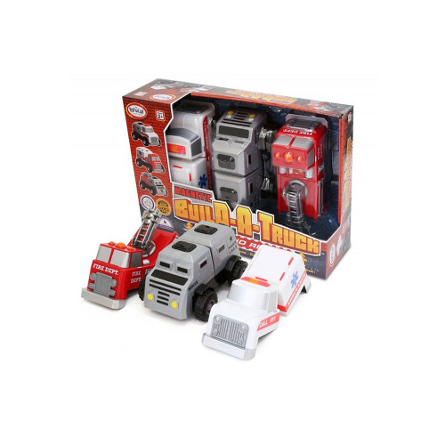 Детский конструктор Popular Playthings машинка (полиция, скорая помощь, пожарная) - изображение 8