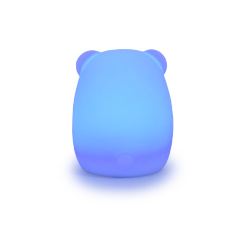 Детский ночник-игрушка Click "Hічні звірятка" Медведь 11 см - изображение 4