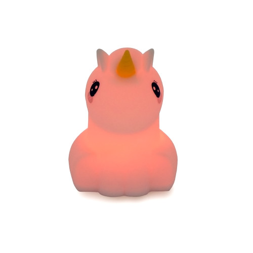 Детский ночник-игрушка Click "Hічні звірятка" Единорог 12 см - изображение 3