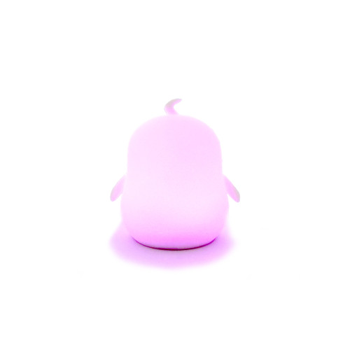 Детский ночник-игрушка Click "Hічні звірятка" Пингвин 12 см - изображение 4