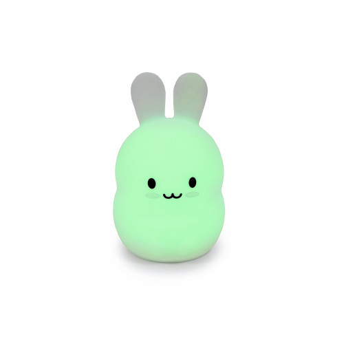 Детский ночник-игрушка Click "Hічні звірятка" Зайчик 14 см