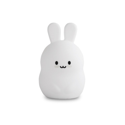 Детский ночник-игрушка Click "Hічні звірятка" Зайчик 14 см - изображение 6