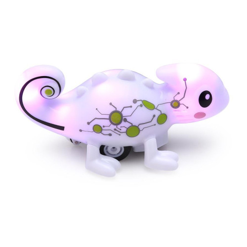 Индуктивная игрушка Хамелеон Happy Cow 777-613 меняет цвет и ездит по линии - изображение 2