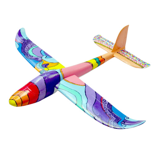 Планер метательный J-Color Hawk 600мм c комплектом красок - изображение 11