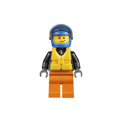 Конструктор LEGO Powerboat Driver Male 1 деталей (cty0542-used)