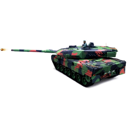 Танк р/у 2.4GHz 1:16 Heng Long Leopard II A6 с пневмопушкой и дымом (HL3889-1) - изображение 8
