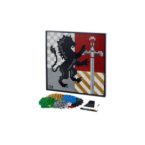 Конструктор LEGO Герби факультетів Гоґвортсу 4249 деталей (31201) - изображение 2