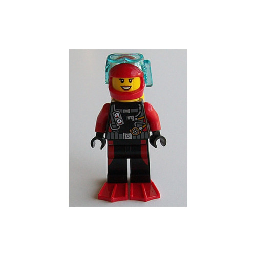 Конструктор LEGO Scuba Diver, Female 1 деталей (cty0602)