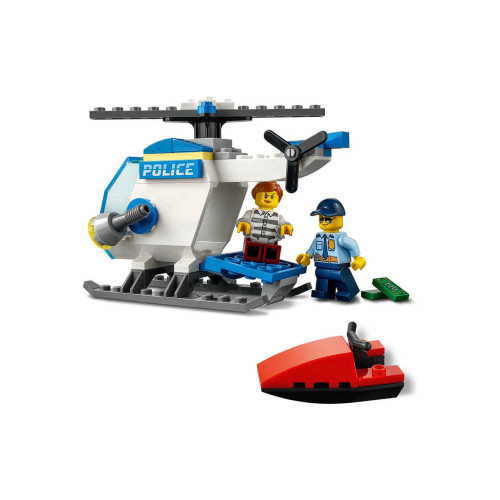 Конструктор LEGO Поліцейський гелікоптер 51 деталей (60275) - изображение 4