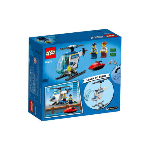 Конструктор LEGO Поліцейський гелікоптер 51 деталей (60275) - изображение 7