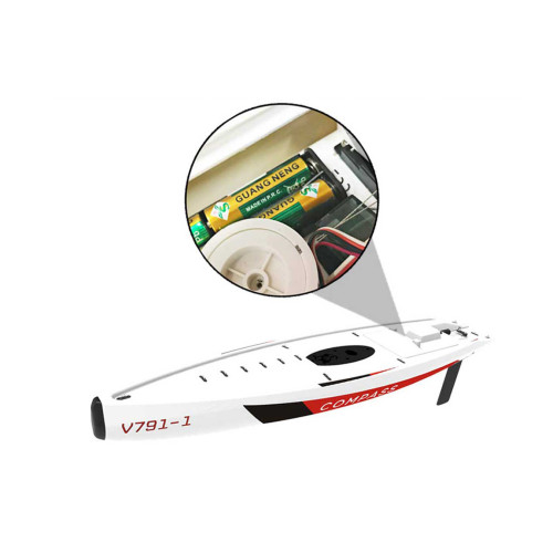 Яхта радиоуправляемая VolantexRC V791-1 Compass 650мм RTR - изображение 11