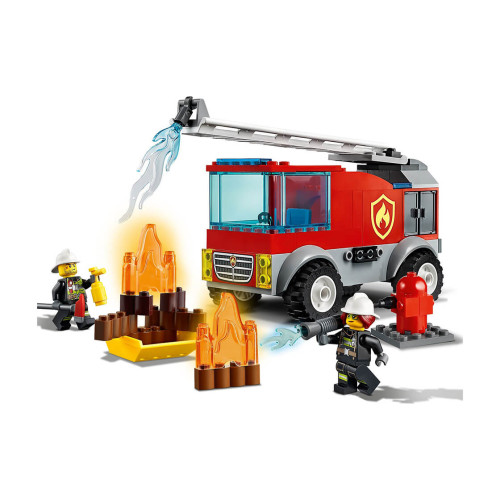 Конструктор LEGO Пожежна машина з драбиною 88 деталей (60280) - изображение 4