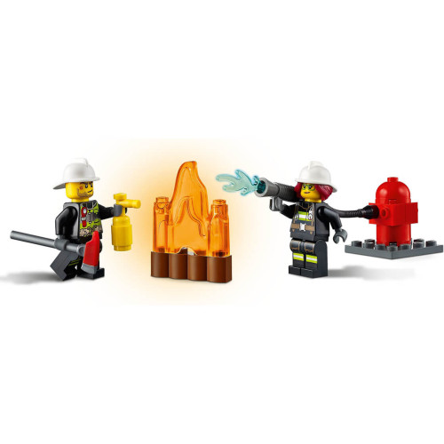 Конструктор LEGO Пожежна машина з драбиною 88 деталей (60280) - изображение 6