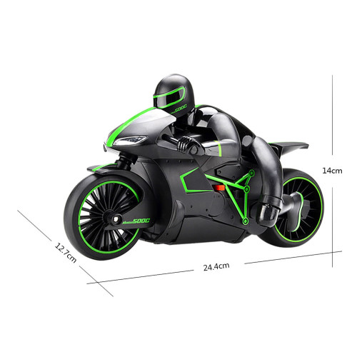 Мотоцикл радиоуправляемый 1:12 Crazon 333-MT01 (зеленый) - изображение 7