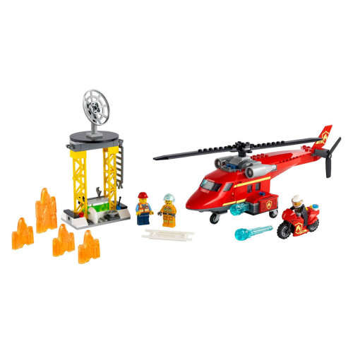 Конструктор LEGO Пожежний рятувальний гелікоптер 212 деталей (60281) - изображение 2