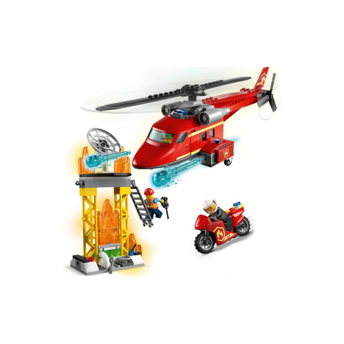Конструктор LEGO Пожежний рятувальний гелікоптер 212 деталей (60281) - изображение 3