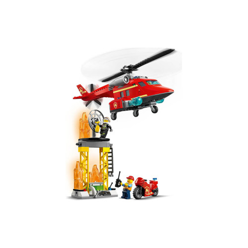 Конструктор LEGO Пожежний рятувальний гелікоптер 212 деталей (60281) - изображение 4