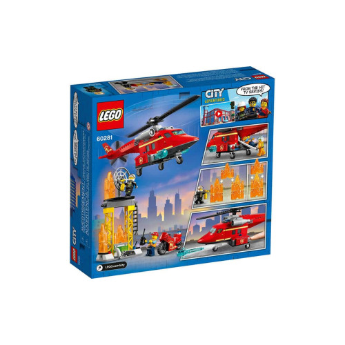 Конструктор LEGO Пожежний рятувальний гелікоптер 212 деталей (60281) - изображение 9