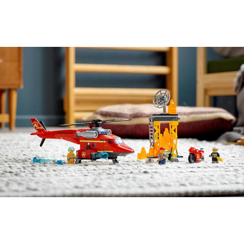 Конструктор LEGO Пожежний рятувальний гелікоптер 212 деталей (60281) - изображение 10
