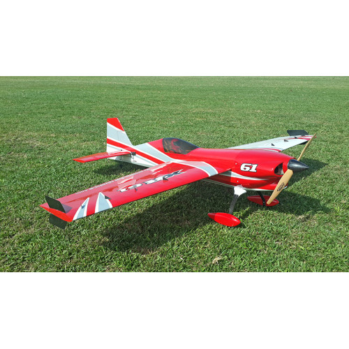 Самолёт радиоуправляемый Precision Aerobatics XR-61 1550мм KIT (красный) - изображение 2