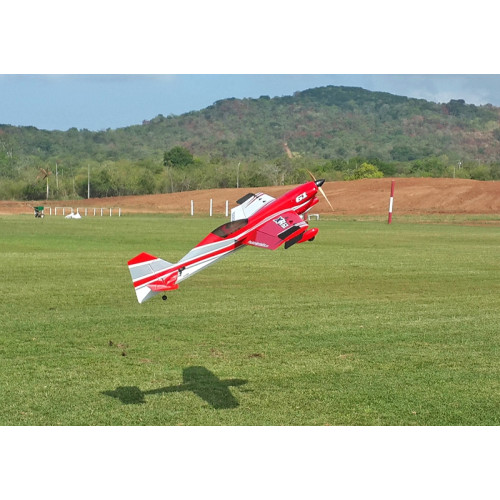 Самолёт радиоуправляемый Precision Aerobatics XR-61 1550мм KIT (красный) - изображение 3