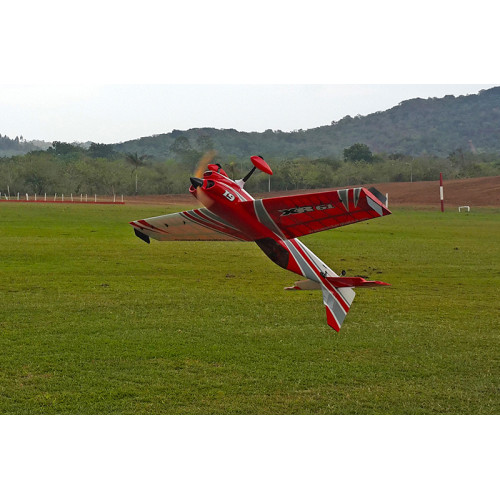 Самолёт радиоуправляемый Precision Aerobatics XR-61 1550мм KIT (красный) - изображение 4