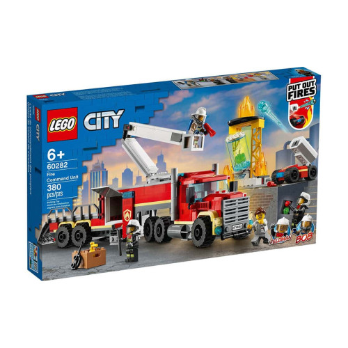 Конструктор LEGO Пожежний командний пункт 380 деталей (60282)