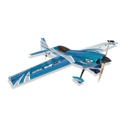 Самолёт радиоуправляемый Precision Aerobatics XR-52 1321мм KIT (синий)