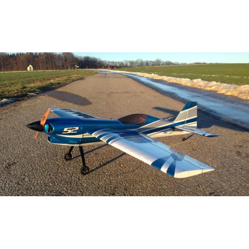 Самолёт радиоуправляемый Precision Aerobatics XR-52 1321мм KIT (синий) - изображение 4