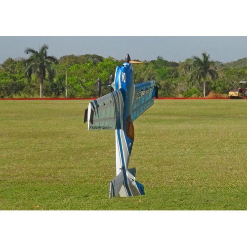 Самолёт радиоуправляемый Precision Aerobatics XR-52 1321мм KIT (синий) - изображение 6
