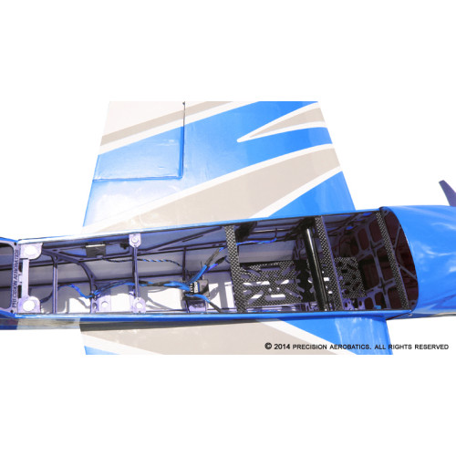 Самолёт радиоуправляемый Precision Aerobatics XR-52 1321мм KIT (синий) - изображение 8