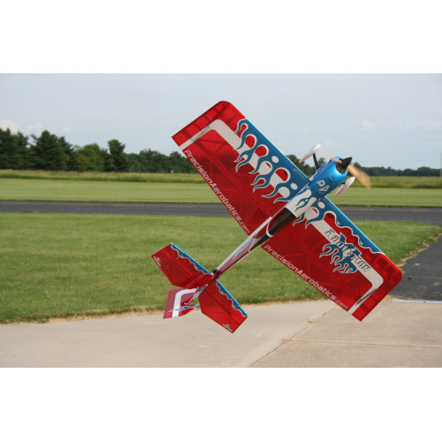 Самолёт радиоуправляемый Precision Aerobatics Addiction XL 1500мм KIT (красный) - изображение 3