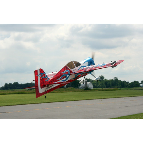Самолёт радиоуправляемый Precision Aerobatics Addiction XL 1500мм KIT (красный) - изображение 5