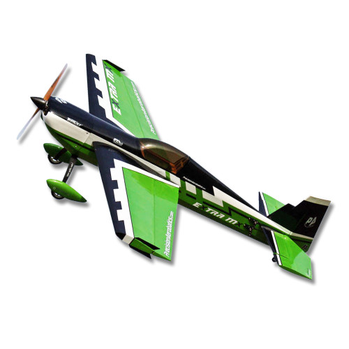 Самолёт радиоуправляемый Precision Aerobatics Extra MX 1472мм KIT (зеленый)