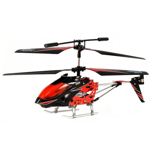 Вертолёт на радиоуправлении 3-к WL Toys S929 с автопилотом (красный) - изображение 3