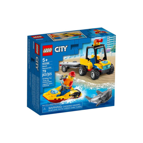 Конструктор LEGO Всюдихід пляжних рятувальників 79 деталей (60286)