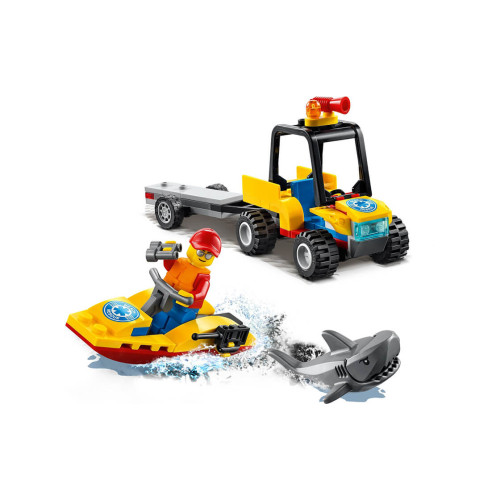 Конструктор LEGO Всюдихід пляжних рятувальників 79 деталей (60286) - изображение 6