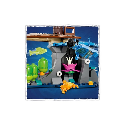 Конструктор LEGO Будинок Меткаїна в рифах 528 деталей (75578) - изображение 6