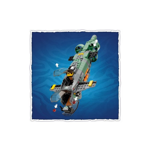 Конструктор LEGO Підводний човен Мако 553 деталей (75577) - изображение 5