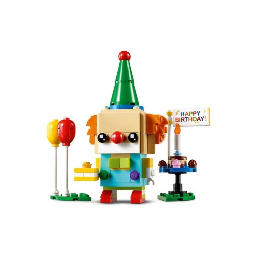 Конструктор LEGO Клоун на день народження 150 деталей (40348) - изображение 4