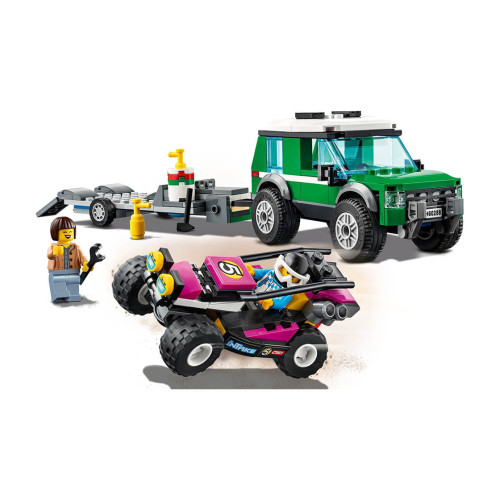 Конструктор LEGO Транспортер гоночного баггі 210 деталей (60288) - изображение 3