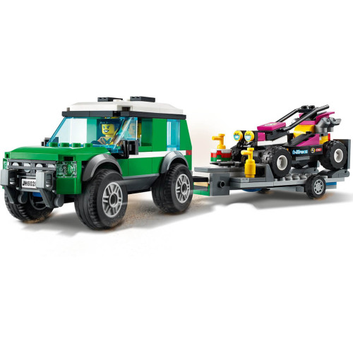 Конструктор LEGO Транспортер гоночного баггі 210 деталей (60288) - изображение 4