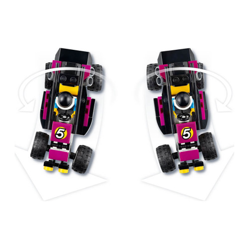 Конструктор LEGO Транспортер гоночного баггі 210 деталей (60288) - изображение 6