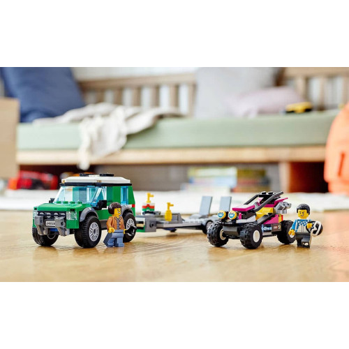 Конструктор LEGO Транспортер гоночного баггі 210 деталей (60288) - изображение 9