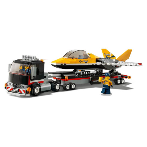 Конструктор LEGO Транспортер каскадерського літака 281 деталей (60289) - изображение 3