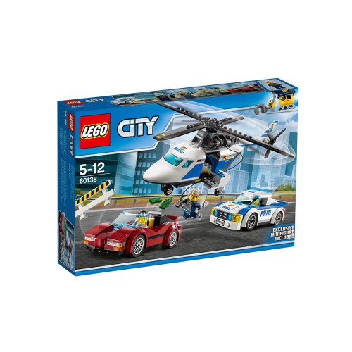 Конструктор LEGO  City Стрімка гонитва 294 деталей (60138)