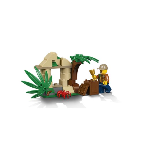 Конструктор LEGO Вантажний гелікоптер дослідників джунглів 201 деталей (60158) - изображение 5