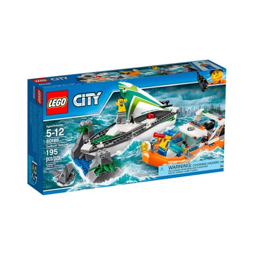 Конструктор LEGO Рятувальний катер 195 деталей (60168) - изображение 1